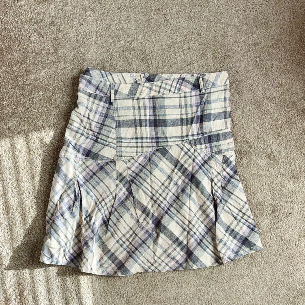 Sherry Taylor Plaid Mini Skirt Plus Size 1X Preppy Academia Y2K - Picture 2 of 16